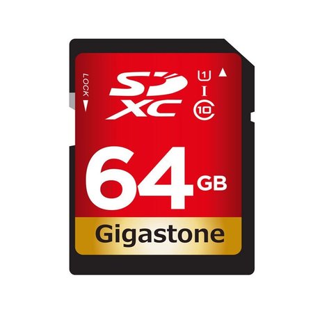 GIGASTONE GIGASTONE SDHC 64GB GS-SDHC80U164G